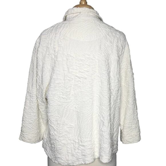 LAURA Ashley Woman Jacket Plus 1X Cottagecore Fairy Feminine Retro - Picture 4 of 8